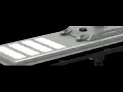 Luz de rua LED com painel solar 100w 1.5W Lumileds 3030SMD com sistema de controle inteligente