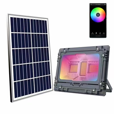 60w~800w LED Solar Street Flood Light com iluminação solar remoto