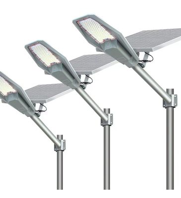Eficiência 100w 200w 300w 400w Luz solar de rua com liga de alumínio de fundição a óleo