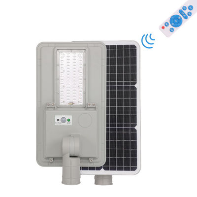 60W Ip65 Iluminação solar de rua tudo em um Sensor de movimento à prova d'água Iluminação de estrada LED