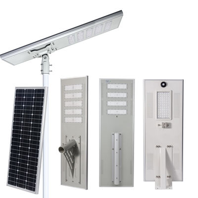 Iluminação de rua integrada a energia solar Parque de estacionamento solar exterior Luz Branco quente