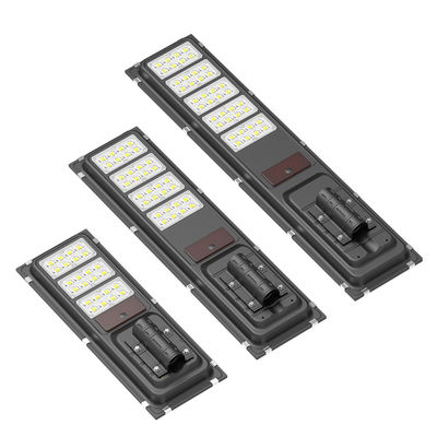 Sensor de movimento 6m Iluminação solar de rua com LED Iluminação de jardim de casa tudo em um