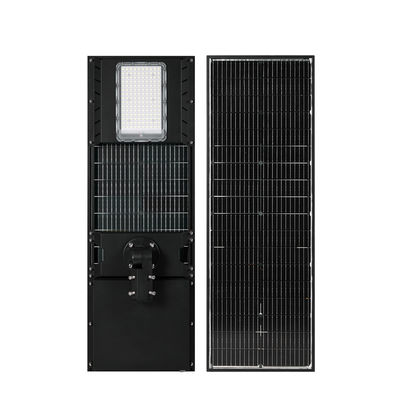 Luminária de Rua Solar LED Inteligente para Exterior com Limpeza Automática
