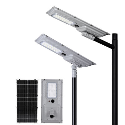 Luz de rua solar econômica do diodo emissor de luz 180LM/W com sensor de movimento para iluminação de estradas rurais